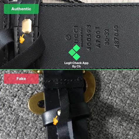 Gucci belt serial numbers